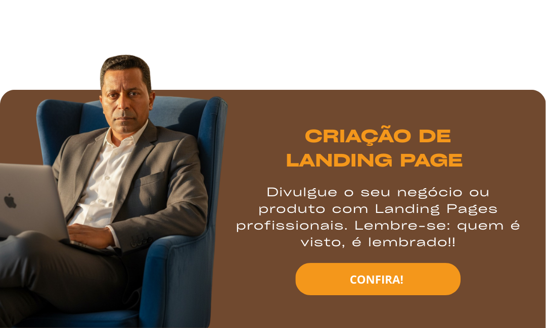 link para bio Criação de Landing Page